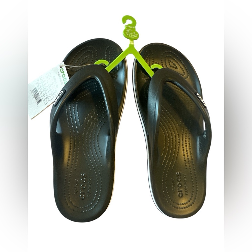 NWT Crocs Unisex Bayaband Comfort Flip flops Sandals size M4W6